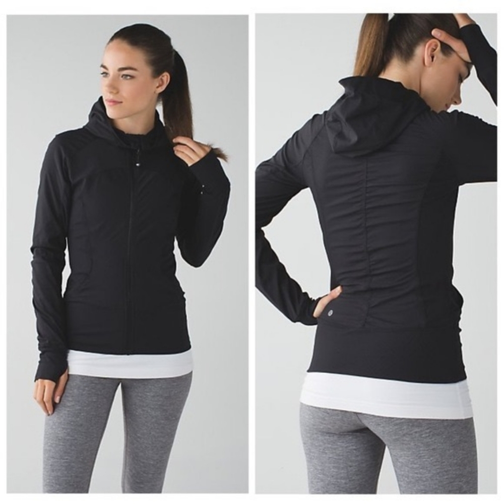 Lululemon In Flux Jacket reversible thumbhole hood